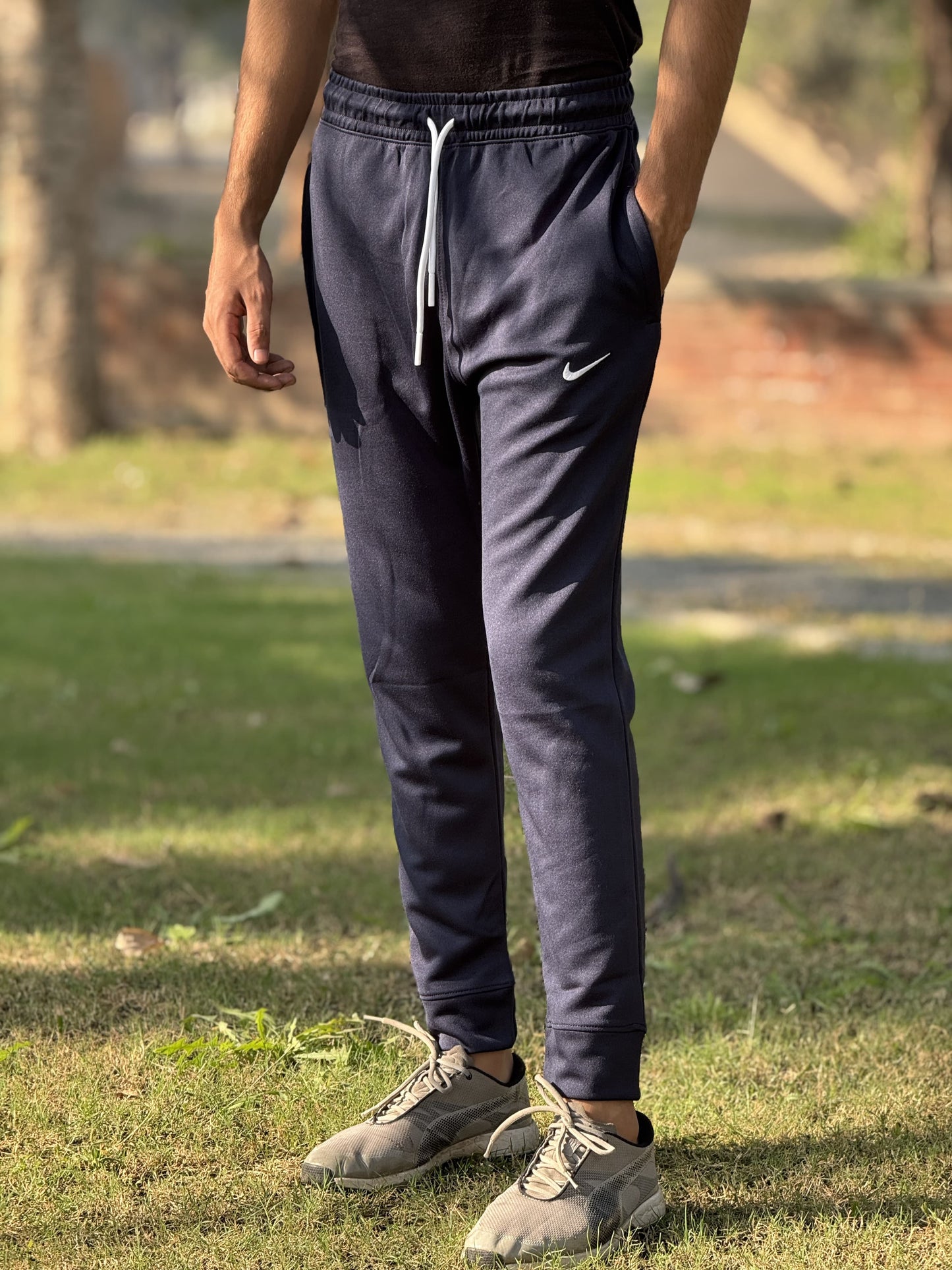 NIKE Navy-blue Premium Quality Trouser