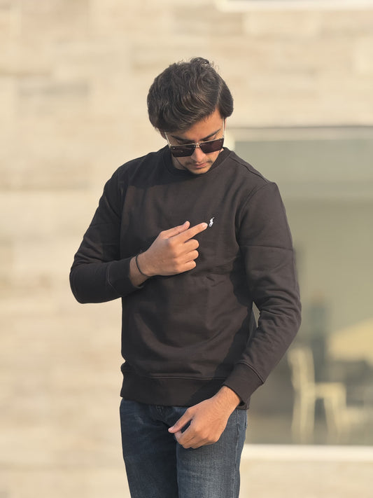 POLO Black Premium Quality Sweatshirt