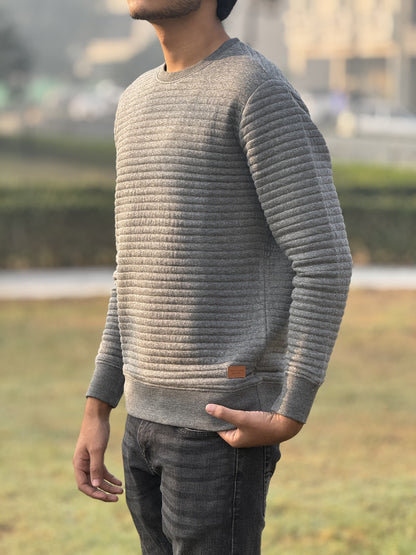 ZARA Dark-Grey Premium Quality Sweatshirt