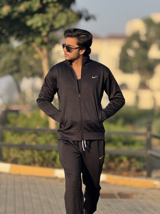 Nike Premium Tracksuit Black